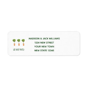 New Home Change of address Moving Announcement