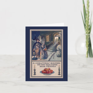 New home Christmas greeting card