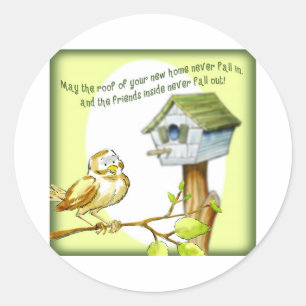 New Home Classic Round Sticker