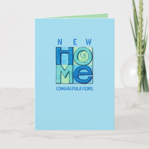 New Home Congratulations Card