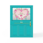 New Home Congratulations Door Wreath Personalise
