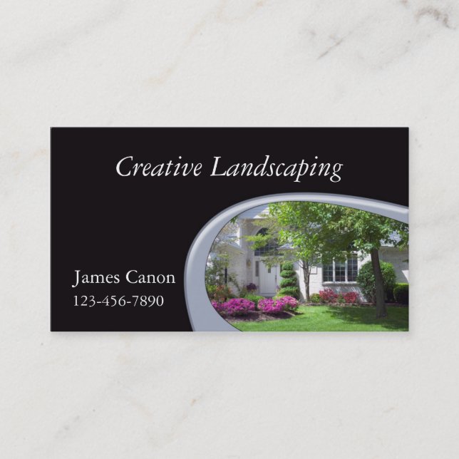 New Home Construction Business Card (Front)