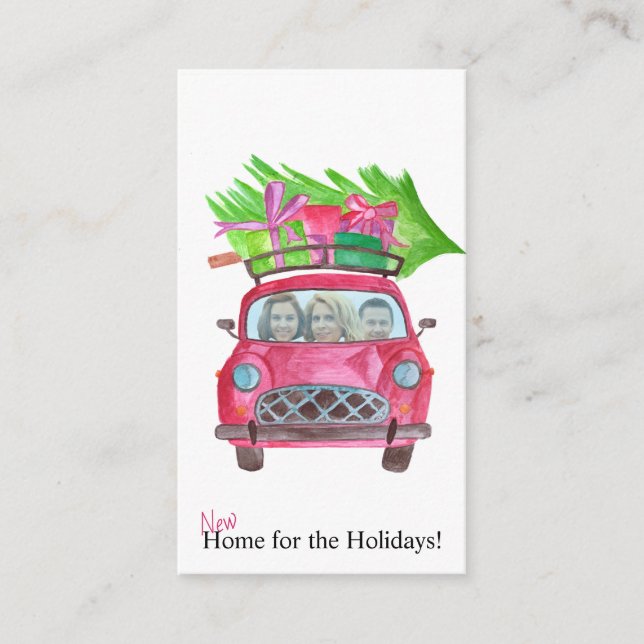 New Home customisable photo card (Front)