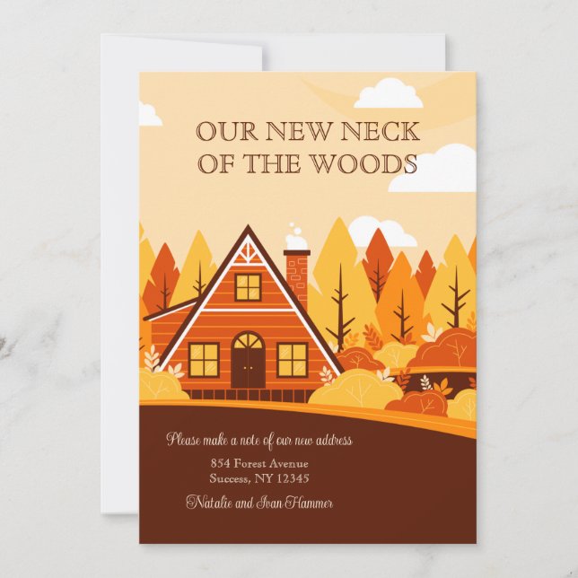New Home Fall Announcement (Front)