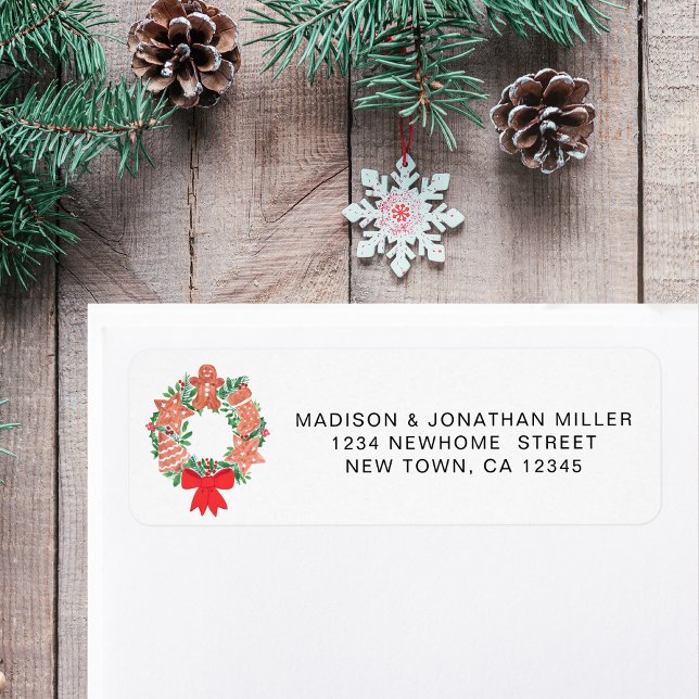 New Home Festive Return Address  (Creator Uploaded)