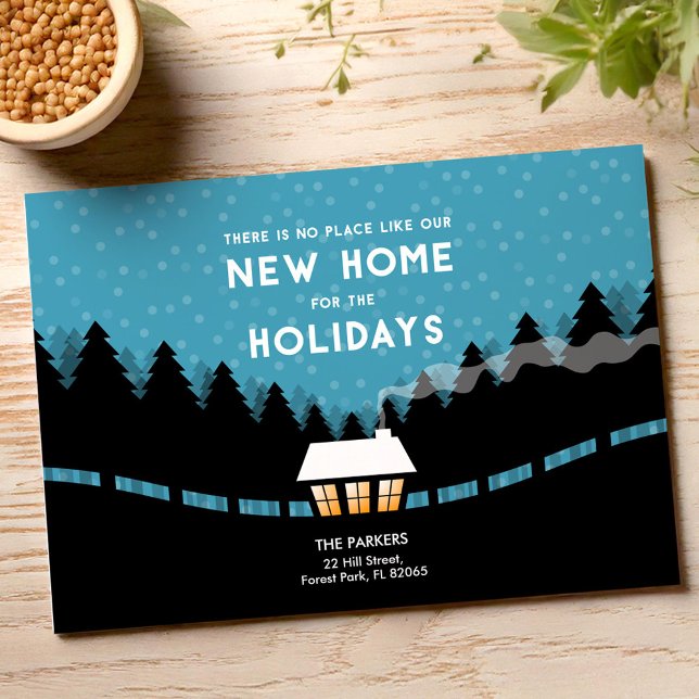 New home for the Holidays blue Card (Creator Uploaded)
