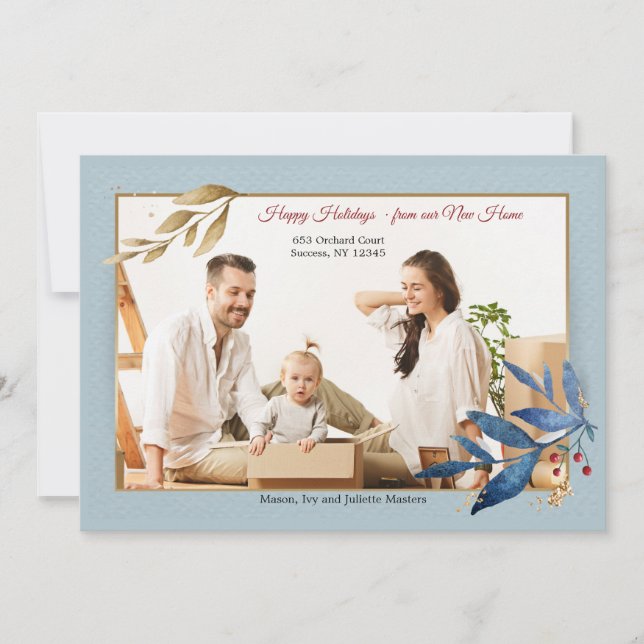New Home for the Holidays Card (Front)
