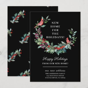 New Home for the Holidays Moving Announcement