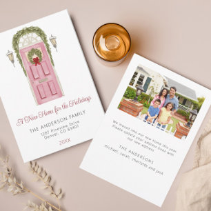 New Home for the Holidays Moving Announcement
