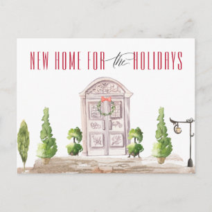 New Home For The Holidays Postcard