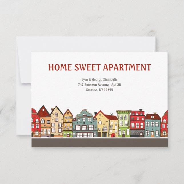 New Home For Us Moving Announcement (Front)