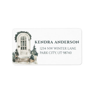 New Home  | Front Door | Address Label