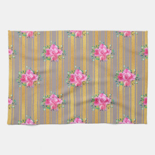 New Home Gift Floral Outlet Covers Tea Towel
