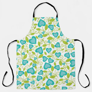 New Home Gift Valentine's Day Seamless Art Apron