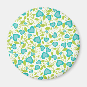 New Home Gift Valentine's Day Seamless Art Magnet