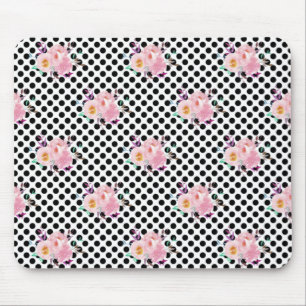 New Home Gift Watercolor Floral Papers Mouse Mat