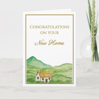 New Home Greeting Card, 5x7 Card