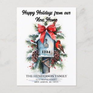 New Home Holiday Moving Announcement