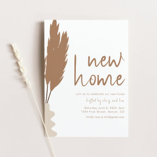 New Home Housewarming Party Invitation Template