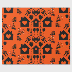 New Home Housewarming Welcome Wrapping Paper