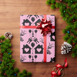 New Home Housewarming Welcome Wrapping Paper