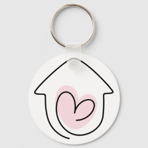 New Home Just Moved  Key Ring