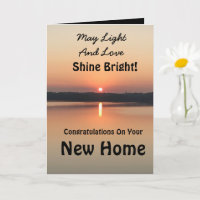 New Home May Light And Love Shine Bright Quote