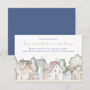 New Home Moving Announcement