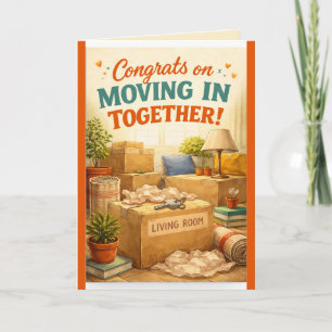 New Home/Moving In Congratulations Greeting Card