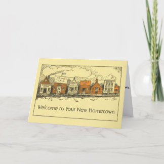 New Home New Hometown Congratulations Card