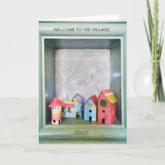 New home| New house| Paper houses| Colourful| Humo Card