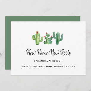 New Home New Roots I've Planted New Roots Announcement