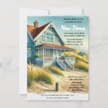 New Home Open House / Housewarming Party  Invitati