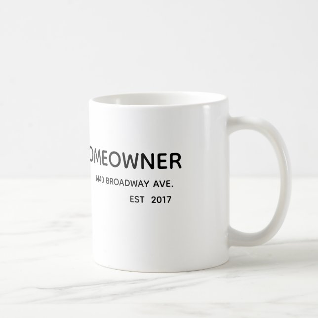 new home owner mug (Right)