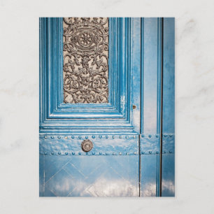 New Home - Paris Door Photo Postcard