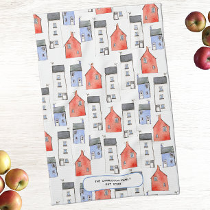 New Home Personalised Tea Towel