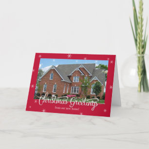 New Home Photo Christmas Card