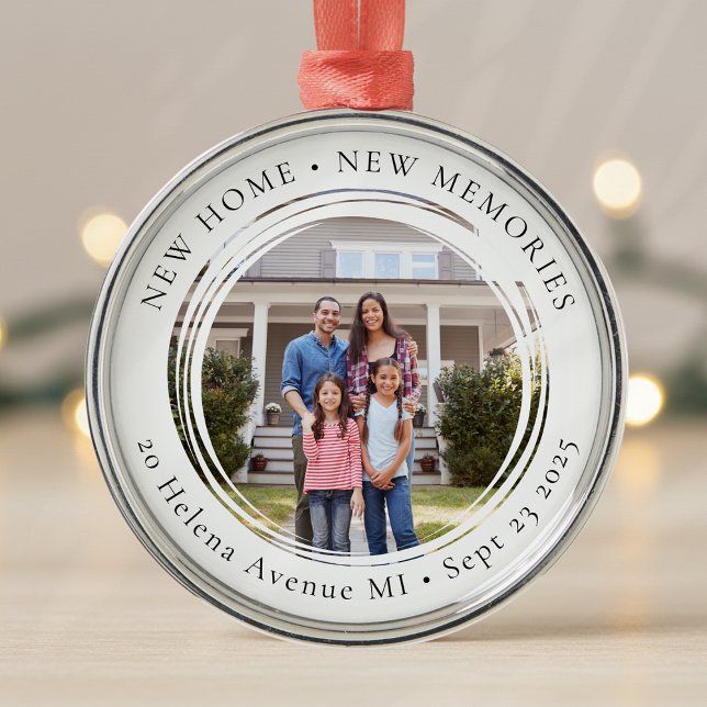New Home Photo Housewarming Keepsake Metal Tree Decoration (Creator Uploaded)