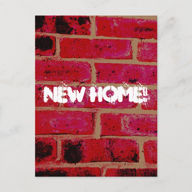 New home postcard (Front)