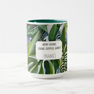 New Home Same Coffee Habit – Personalised Combo Mug