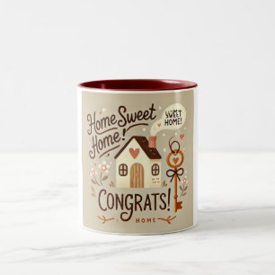 New Homeowner Mug   Housewarming Congratulations 
