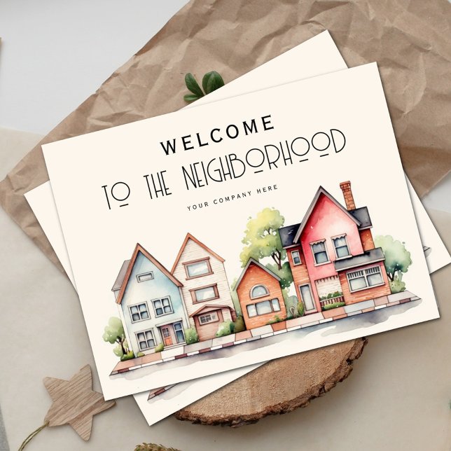 New Homeowner Welcome to the Neighbourhood  Postcard (Creator Uploaded)