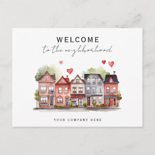 New Homeowner Welcome to the Neighbourhood Realty Postcard