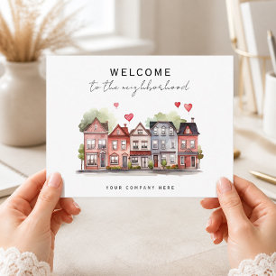 New Homeowner Welcome to the Neighbourhood Realty Postcard