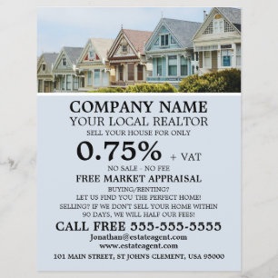 New Homes, Realtor, Estate Agent Advertising Flyer
