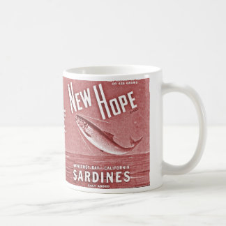 new hope sardines coffee mug