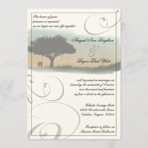 New Horizon Wedding Invitation