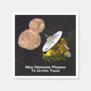 New Horizons Mission To Ultima Thule Napkin