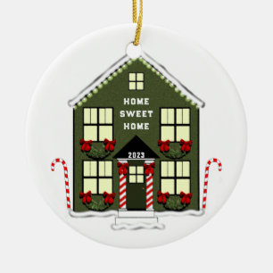 New House 2024 Ceramic Tree Decoration