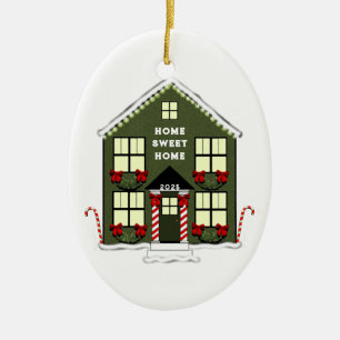 New House Collectable Ceramic Tree Decoration